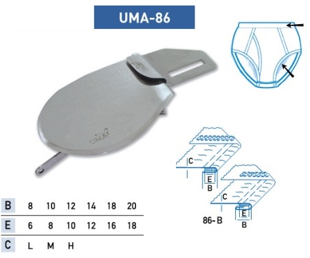Приспособление UMA-86-A 8-6 мм