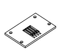 Siruba VC008 Пластина игольная E9304E (original)