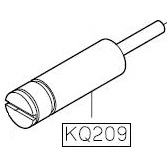 Siruba 757K Ось вилки двигателя ткани KQ209-E (original)