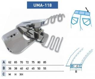 Приспособление UMA-118-O 70-40 мм H